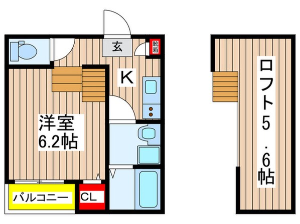 ロイヤルクレスト八熊の物件間取画像